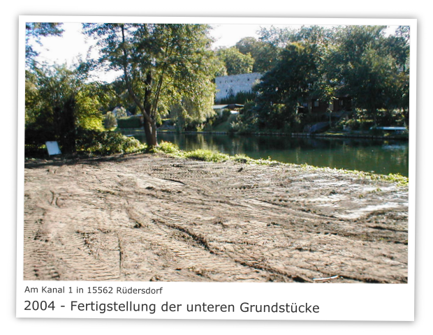 Am Kanal 1 in 15562 Rdersdorf Bild 5 - Fertigstellung der unteren Grundstcke
