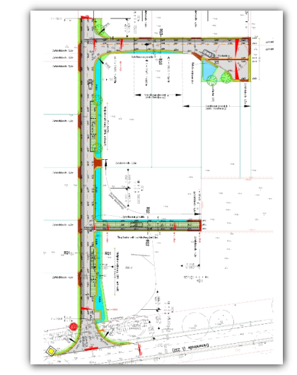 Straenbau im B-Plan "Wohnen am Elsensee"